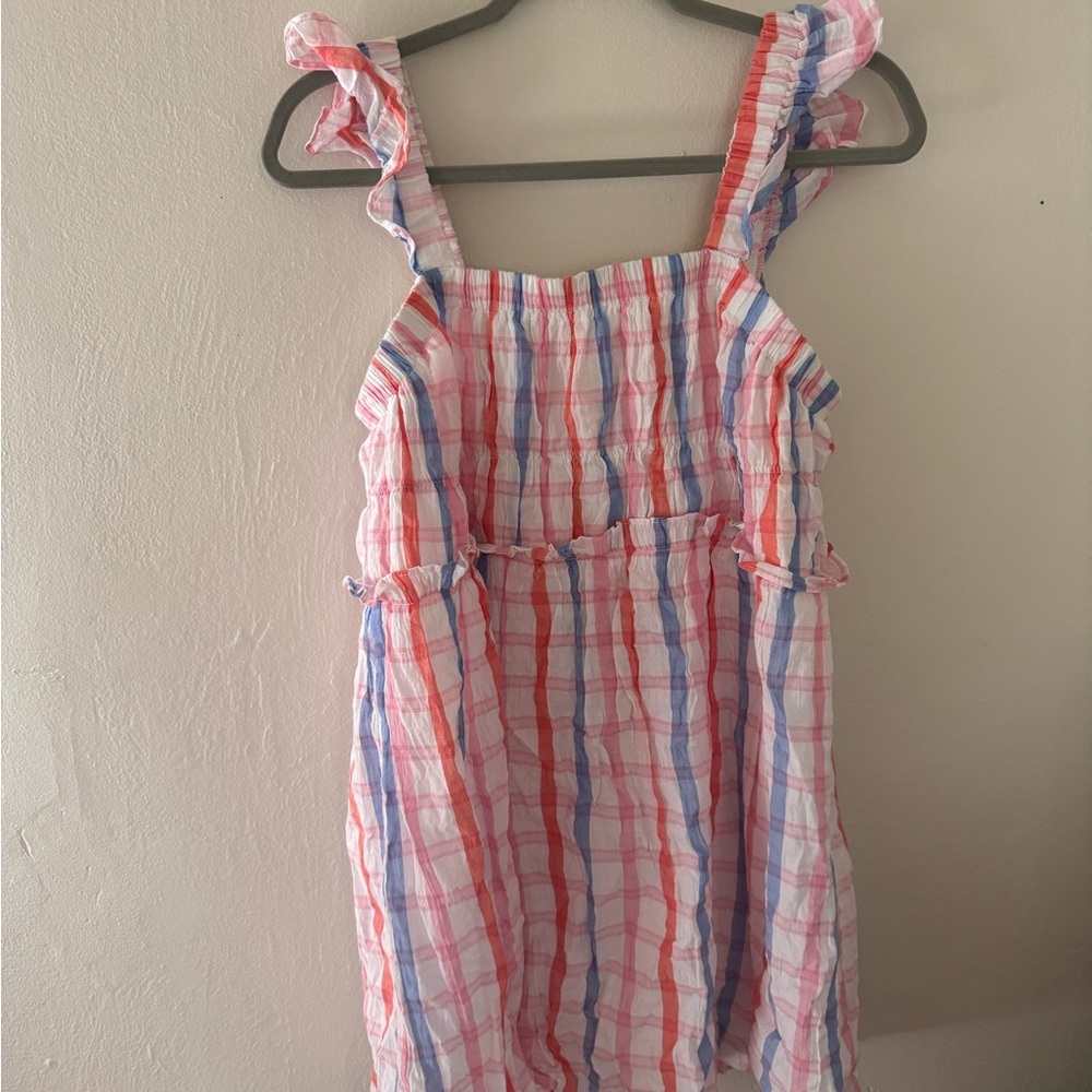Blu Pepper striped / plaid dress